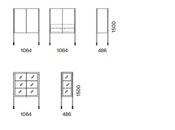 SPIN - Highboard / display cabinet by Capo d’Opera - view 3